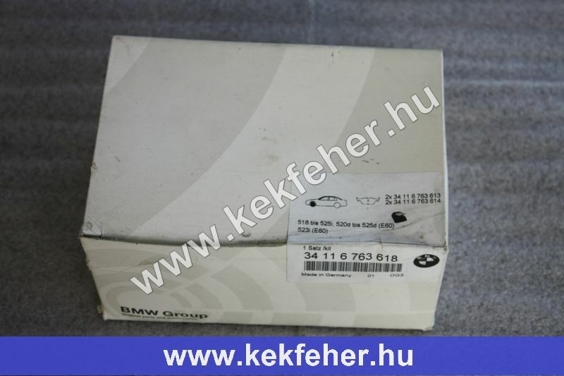 Első fékbetét E60, E61 310mm fékhez Cikkszam: Listaara 50.500ft. Akcios ara