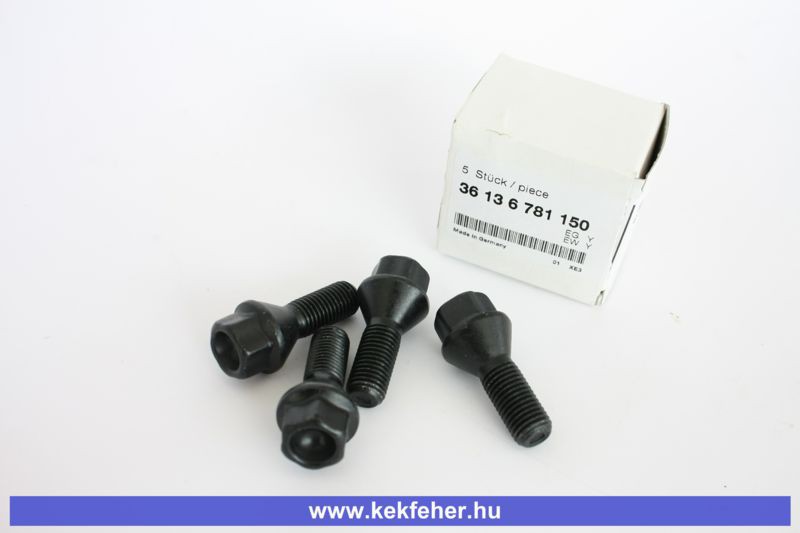 kerékcsavar fekete